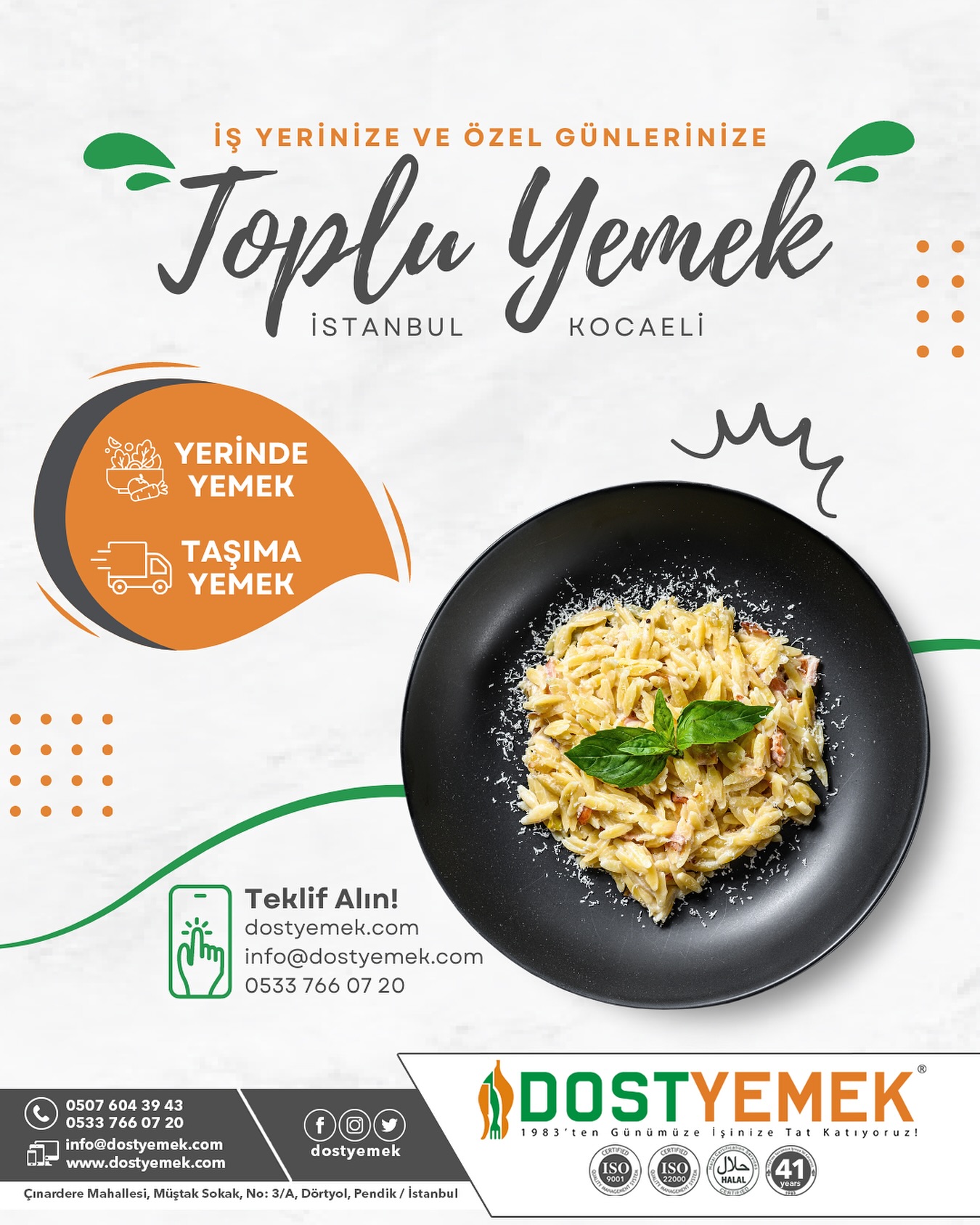 Dost Yemek x Workuid